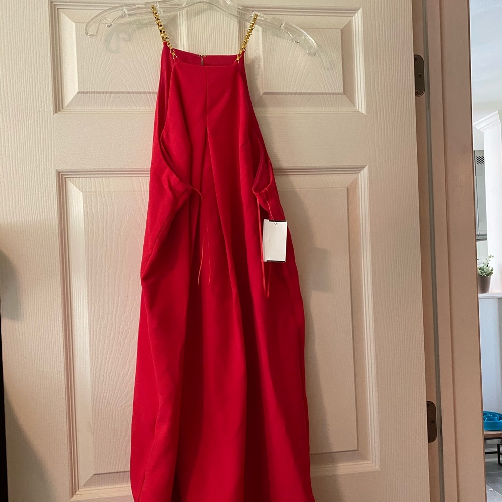 Hot pink / hot coral dress Trina Turk